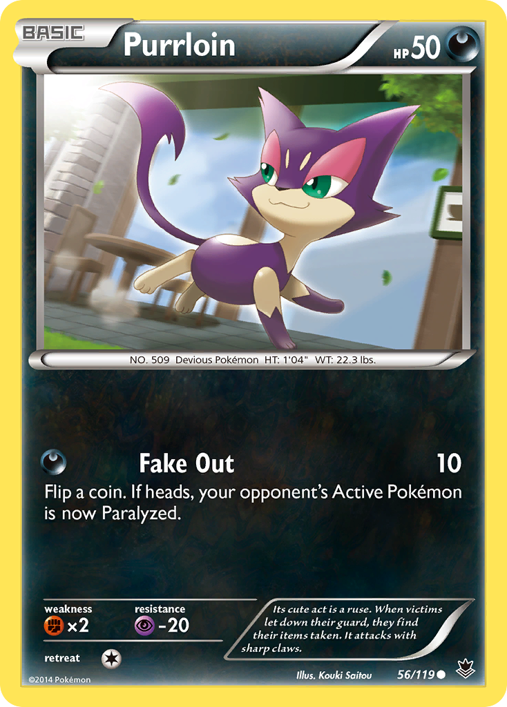 Purrloin (56/119) [XY: Phantom Forces] | Devastation Store