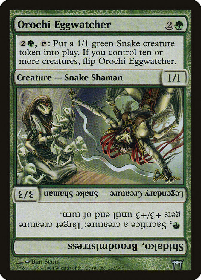 Orochi Eggwatcher // Shidako, Broodmistress [Champions of Kamigawa] | Devastation Store