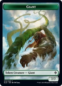 Giant // Food (17) Double-sided Token [Throne of Eldraine Tokens] | Devastation Store