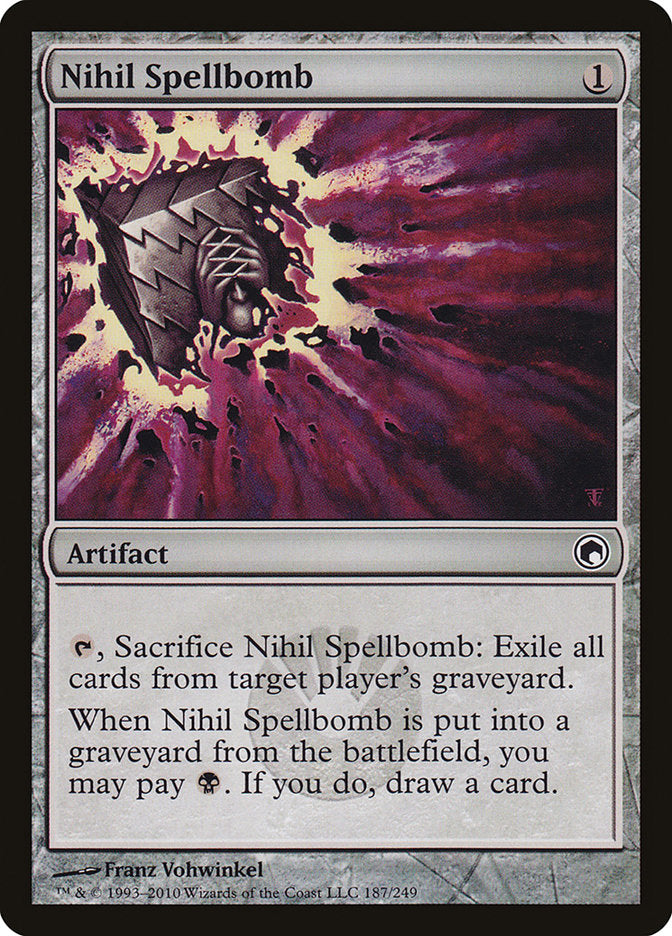 Nihil Spellbomb [Scars of Mirrodin] - Devastation Store | Devastation Store