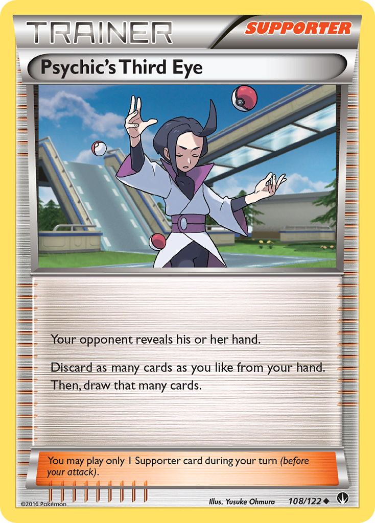 Psychic's Third Eye (108/122) [XY: BREAKpoint] | Devastation Store