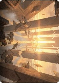 Skyclave Basilica Art Card [Zendikar Rising Art Series] | Devastation Store