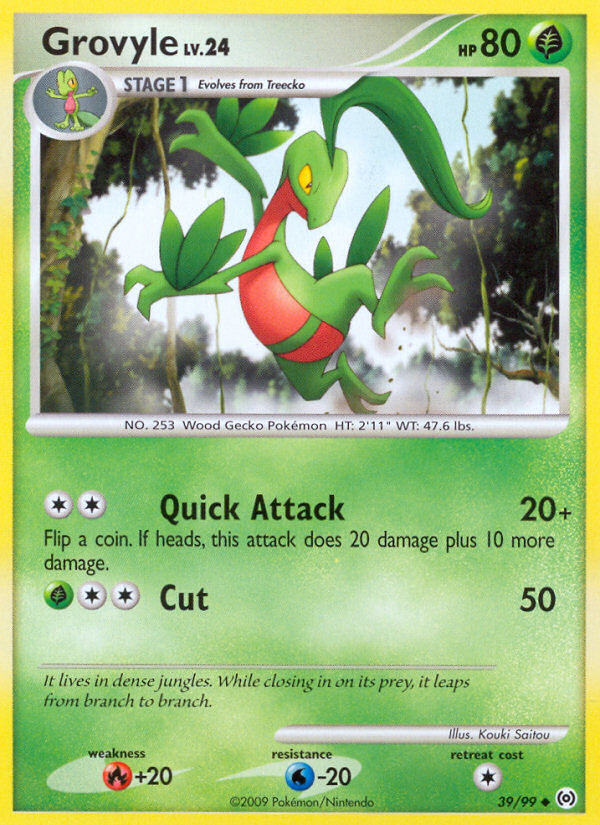 Grovyle (39/99) [Platinum: Arceus] | Devastation Store