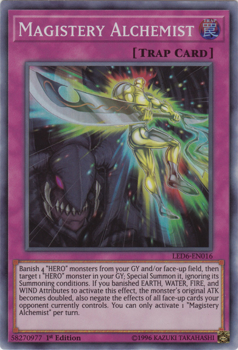 Magistery Alchemist [LED6-EN016] Super Rare | Devastation Store