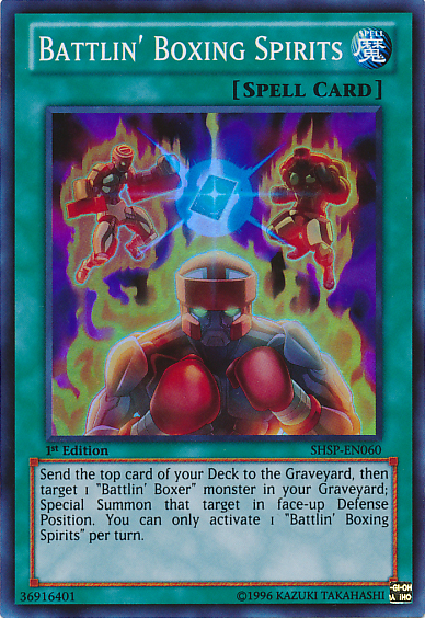 Battlin' Boxing Spirits [SHSP-EN060] Super Rare | Devastation Store