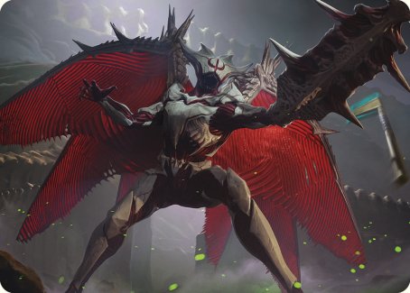 Phyrexian Vindicator Art Card [Phyrexia: All Will Be One Art Series] | Devastation Store