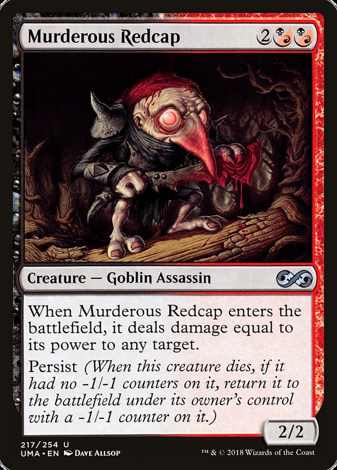 Murderous Redcap [Ultimate Masters] | Devastation Store