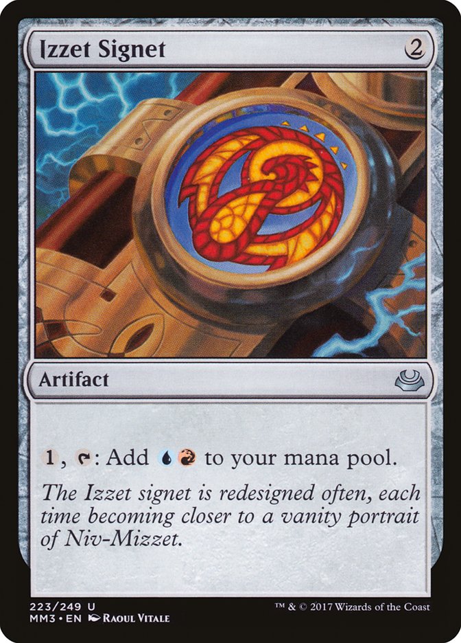 Izzet Signet [Modern Masters 2017] | Devastation Store