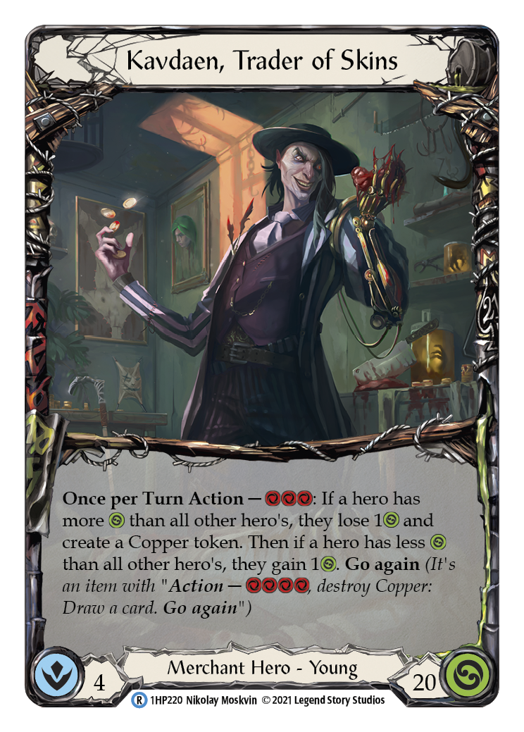Kavdaen, Trader of Skins [1HP220] | Devastation Store