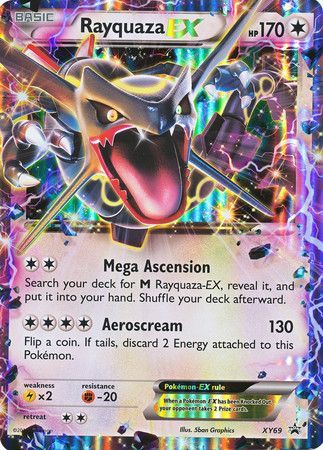 Rayquaza EX (XY69) (Jumbo Card) [XY: Black Star Promos] | Devastation Store