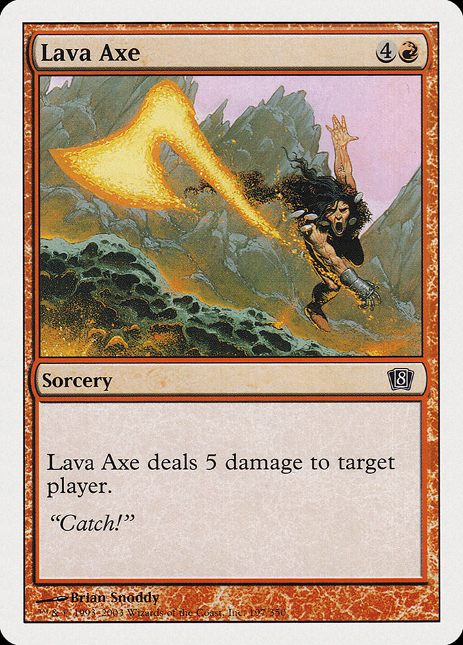 Lava Axe [Eighth Edition] - Devastation Store | Devastation Store
