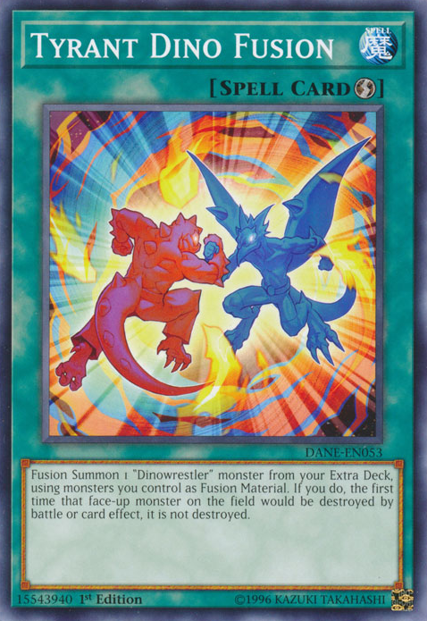Tyrant Dino Fusion [DANE-EN053] Common | Devastation Store