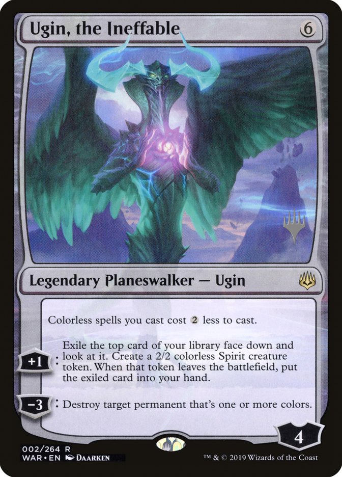 Ugin, the Ineffable (Promo Pack) [War of the Spark Promos] | Devastation Store