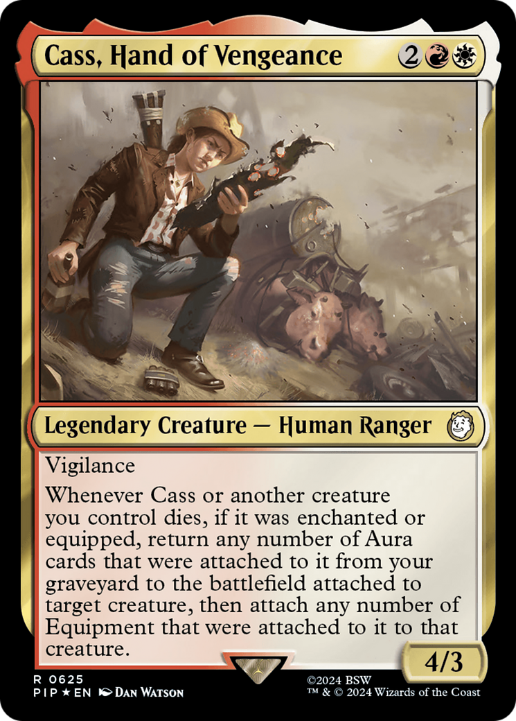 Cass, Hand of Vengeance (Surge Foil) [Fallout] | Devastation Store