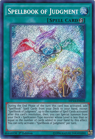 Spellbook of Judgment [MP14-EN039] Secret Rare | Devastation Store