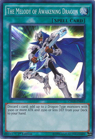 The Melody of Awakening Dragon [CROS-EN091] Super Rare | Devastation Store