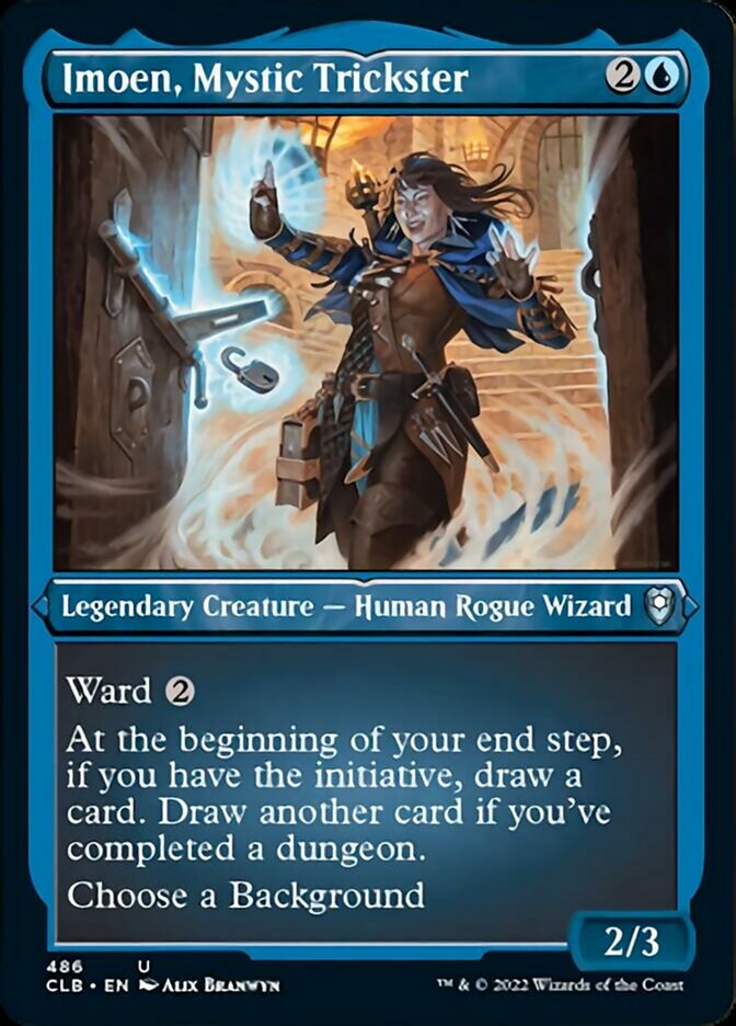 Imoen, Mystic Trickster (Foil Etched) [Commander Legends: Battle for Baldur's Gate] | Devastation Store