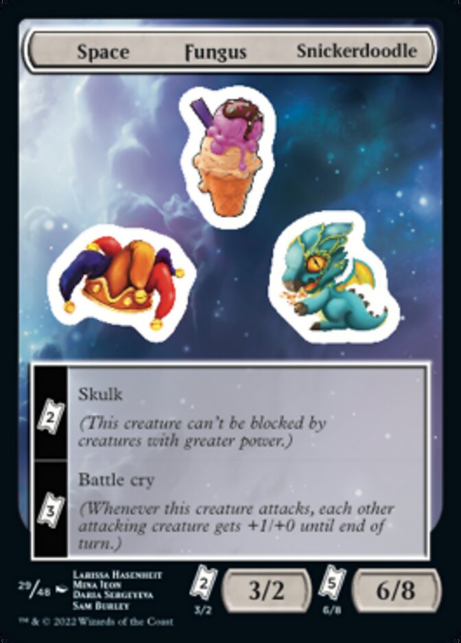 Space Fungus Snickerdoodle [Unfinity Stickers] | Devastation Store