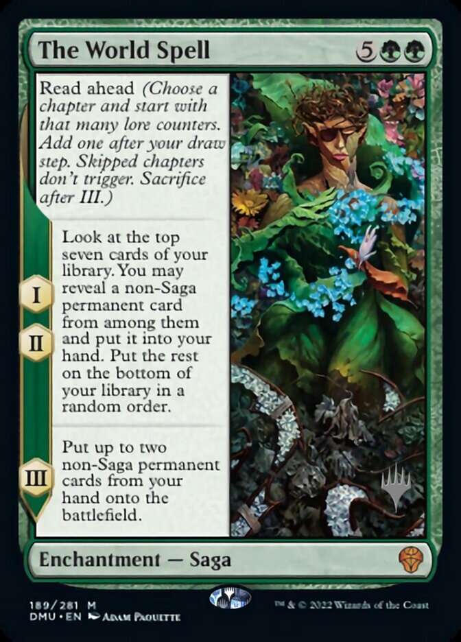 The World Spell (Promo Pack) [Dominaria United Promos] | Devastation Store