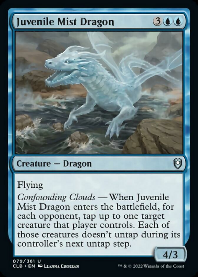 Juvenile Mist Dragon [Commander Legends: Battle for Baldur's Gate] | Devastation Store