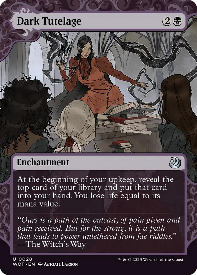 Dark Tutelage [Wilds of Eldraine: Enchanting Tales] | Devastation Store