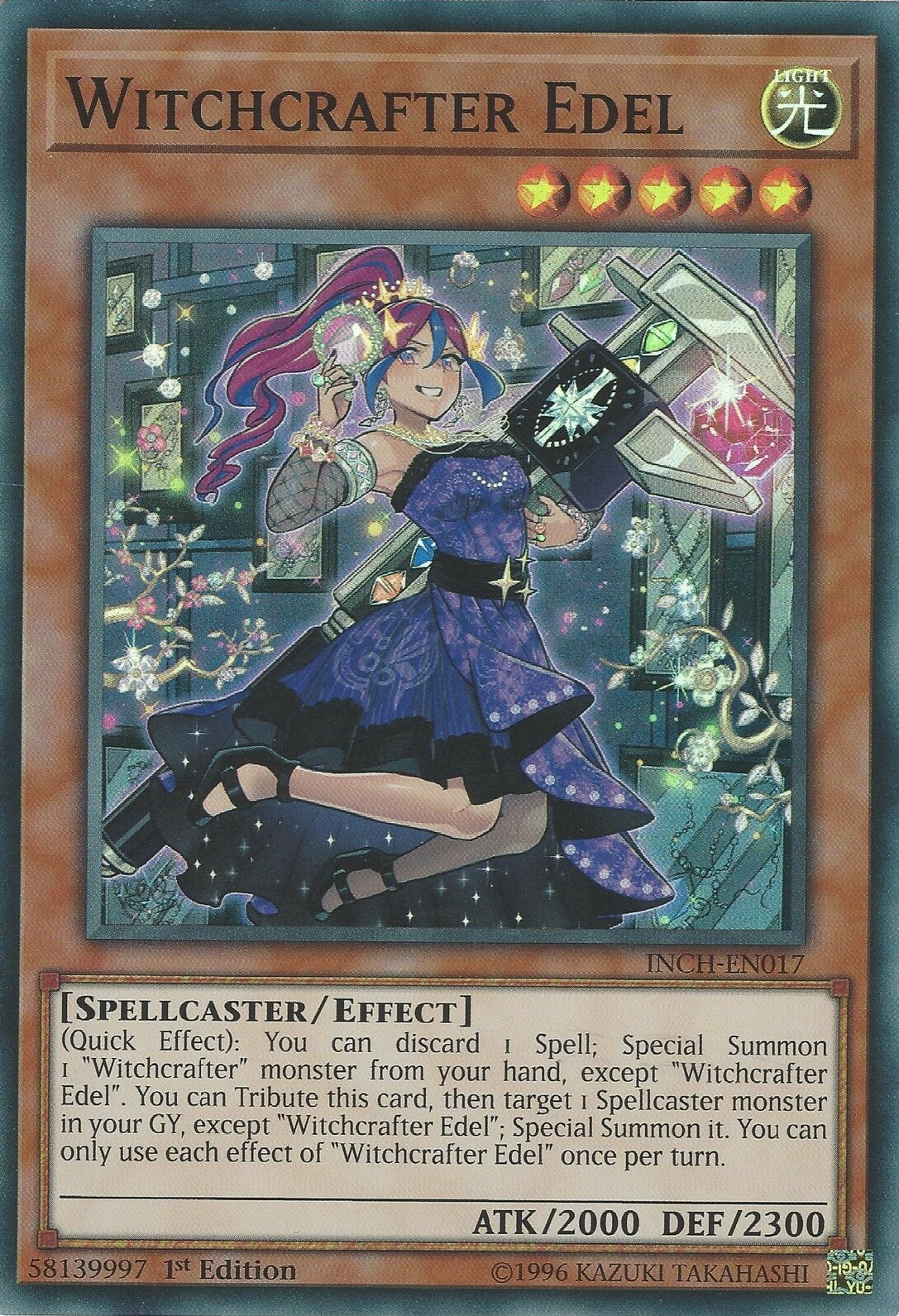 Witchcrafter Edel [INCH-EN017] Super Rare | Devastation Store