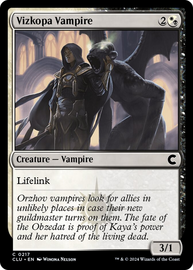 Vizkopa Vampire [Ravnica: Clue Edition] | Devastation Store