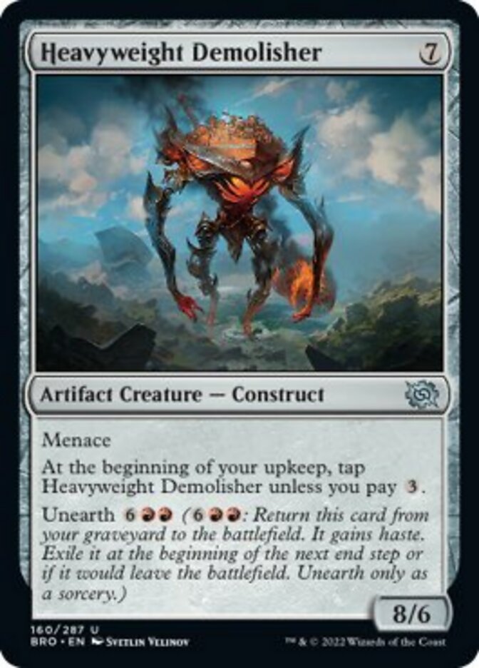 Heavyweight Demolisher [The Brothers' War] | Devastation Store