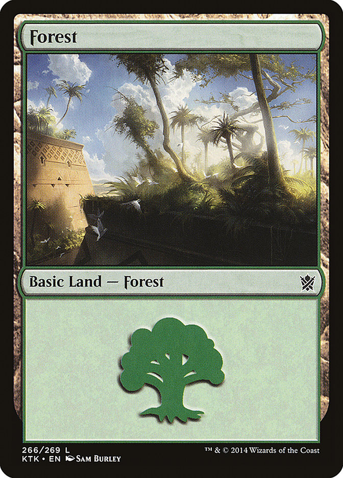 Forest (266) [Khans of Tarkir] - Devastation Store | Devastation Store