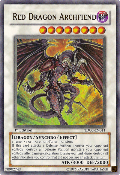 Red Dragon Archfiend [TDGS-EN041] Ultra Rare | Devastation Store