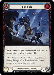 Flic Flak (Blue) [WTR094] Unlimited Edition Rainbow Foil - Devastation Store | Devastation Store