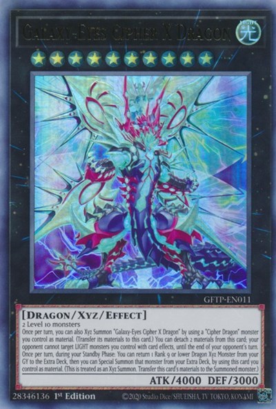 Galaxy-Eyes Cipher X Dragon [GFTP-EN011] Ultra Rare | Devastation Store