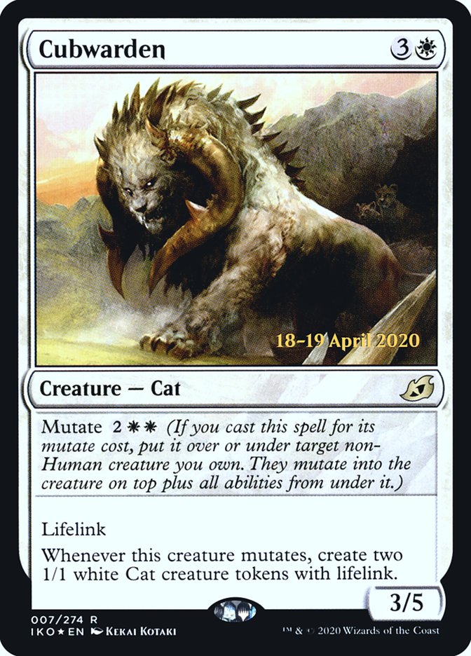Cubwarden  [Ikoria: Lair of Behemoths Prerelease Promos] | Devastation Store