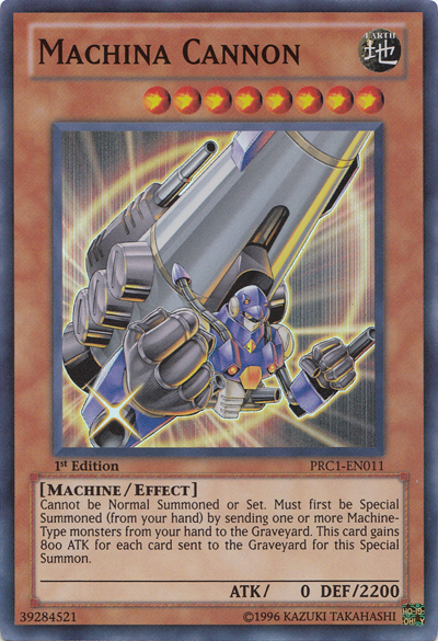 Machina Cannon [PRC1-EN011] Super Rare | Devastation Store