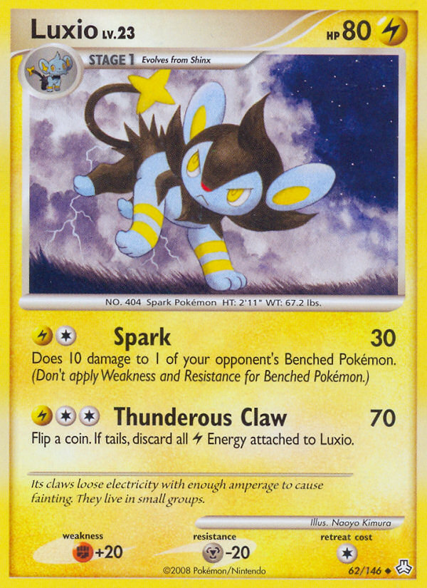 Luxio (62/146) [Diamond & Pearl: Legends Awakened] | Devastation Store