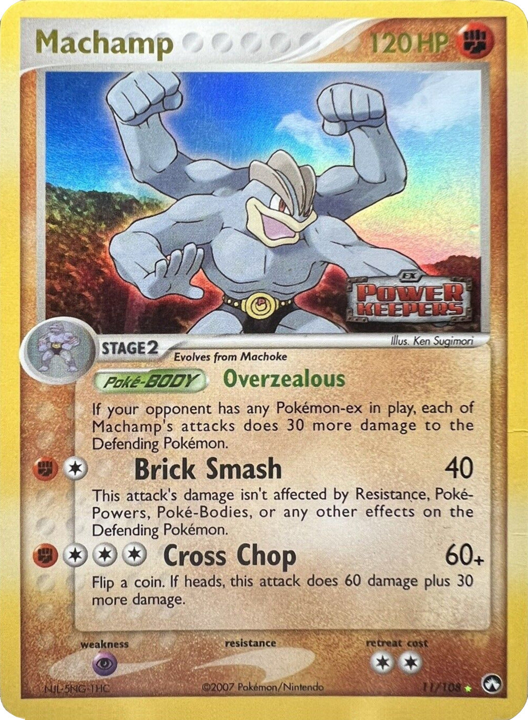 Machamp (11/108) (Stamped) [EX: Power Keepers] | Devastation Store