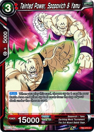 Tainted Power, Spopovich & Yamu [TB2-015] | Devastation Store