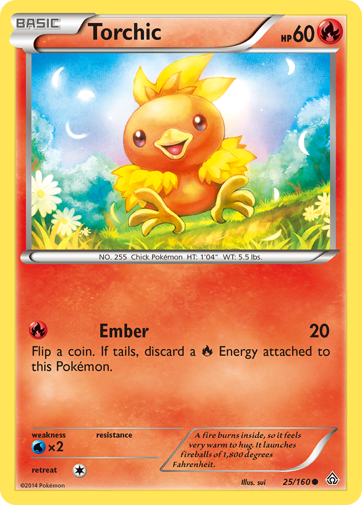 Torchic (25/160) [XY: Primal Clash] | Devastation Store