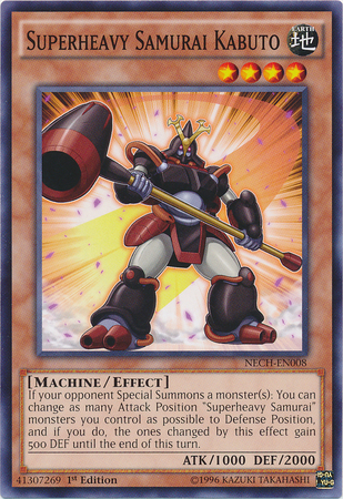 Superheavy Samurai Kabuto [NECH-EN008] Common | Devastation Store