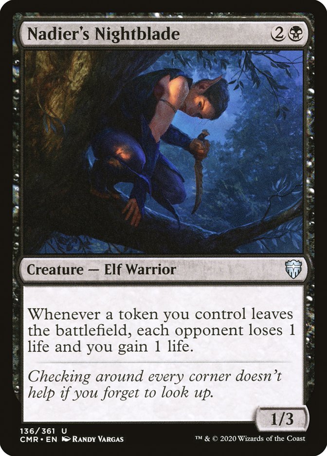 Nadier's Nightblade [Commander Legends] | Devastation Store