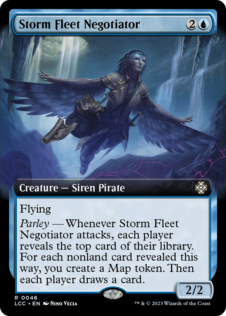 Storm Fleet Negotiator (Extended Art) [The Lost Caverns of Ixalan Commander] | Devastation Store