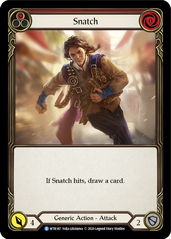 Snatch (Red) [WTR167] Unlimited Edition Rainbow Foil - Devastation Store | Devastation Store