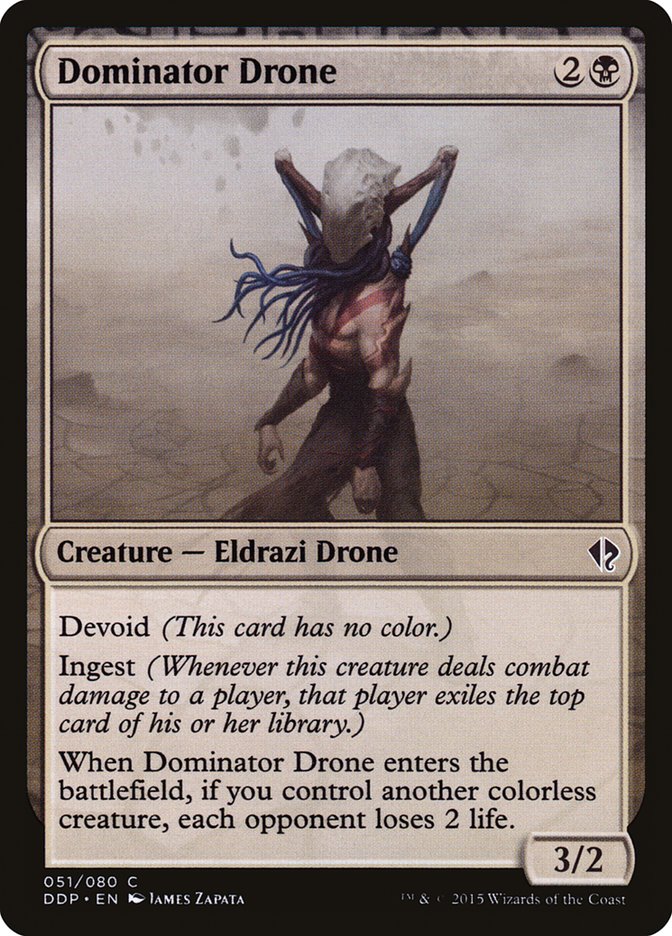 Dominator Drone [Duel Decks: Zendikar vs. Eldrazi] | Devastation Store