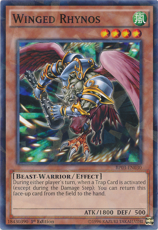 Winged Rhynos [BP03-EN030] Shatterfoil Rare | Devastation Store
