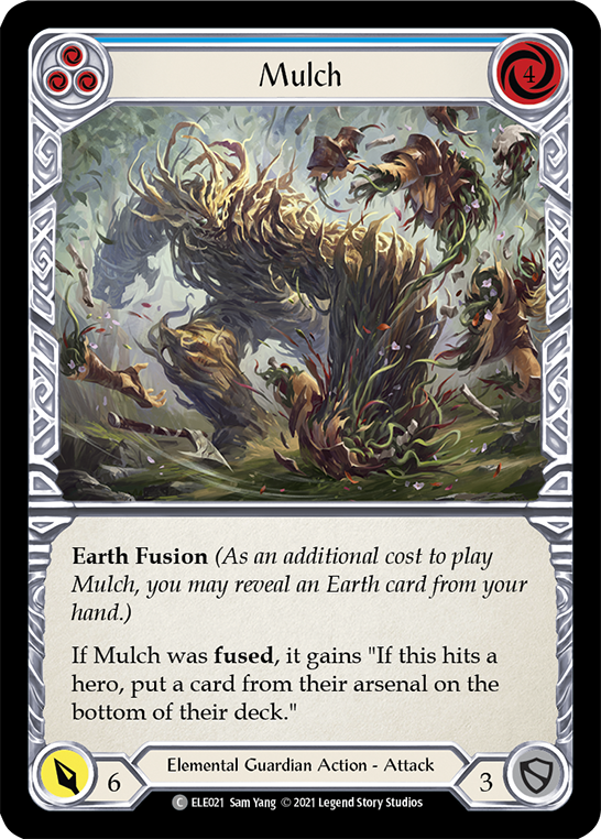 Mulch (Blue) [ELE021] (Tales of Aria)  1st Edition Normal | Devastation Store