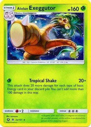 Alolan Exeggutor (2a/131) [Alternate Art Promos] | Devastation Store