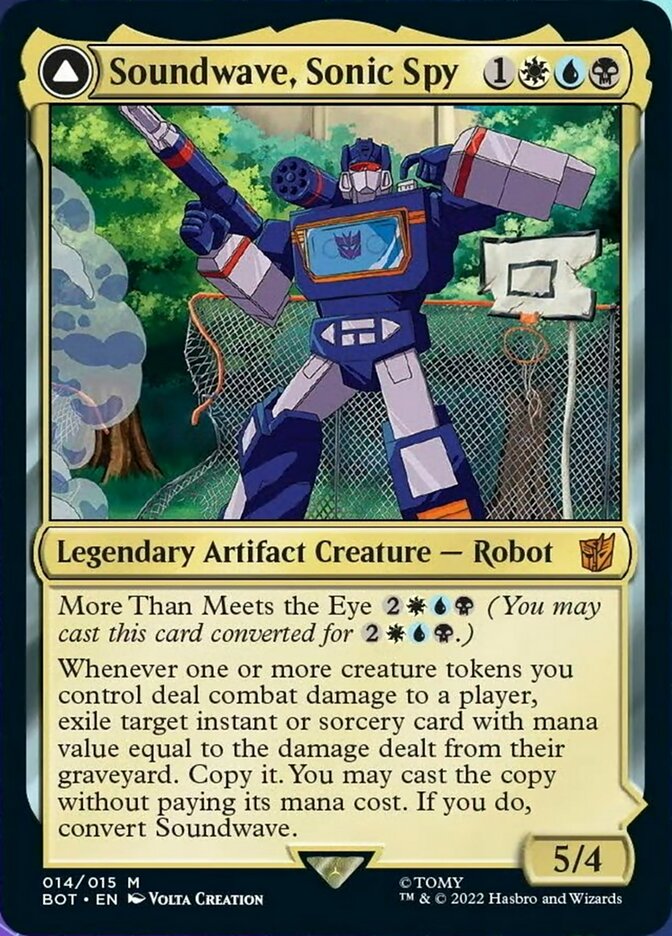 Soundwave, Sonic Spy // Soundwave, Superior Captain [Transformers] | Devastation Store