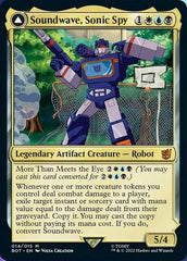 Soundwave, Sonic Spy // Soundwave, Superior Captain [Transformers] | Devastation Store