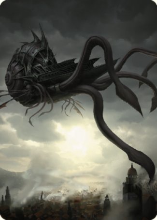 Nautiloid Ship Art Card [Commander Legends: Battle for Baldur's Gate Art Series] | Devastation Store