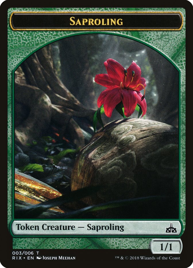 Saproling [Rivals of Ixalan Tokens] | Devastation Store